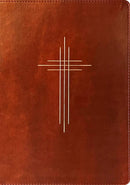 The Message Deluxe Gift Bible, The message bible largeprint brown cross