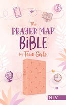 NLV The Prayer Map Bible For Teen Girls-Peach DiCarta