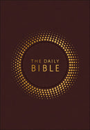 NIV The Daily Bible In Chronological Order-Burgundy Milano Softone