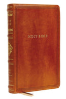 KJV Personal Size Reference Bible  Sovereign Collection (Comfort Print)-Brown Leathersoft