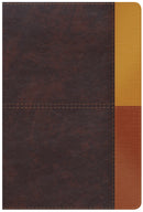 Span-RVR 1960 Rainbow Study Bible (Biblia de Estudio Arco Iris)-Cocoa/Terracota LeatherTouch Indexed