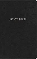 Span-RVR 1960 Ultrathin Bible (Biblia Ultrafina)-Black Bonded Leather Indexed