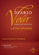 Span-RVR 1960 Life Application Study Bible/Large Print (Biblia de Estudio del Diario Vivir  Grande)-Hardcover Indexed