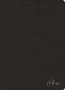 Span-RVR 1960 Spurgeon Study Bible (Biblia de Estudio Spurgeon)-Black Genuine Leather Indexed