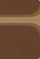 Span-RVR 1960 Rainbow Study Bible (Biblia de Estudio Acro Iris)-Brown/Tan LeatherTouch Indexed