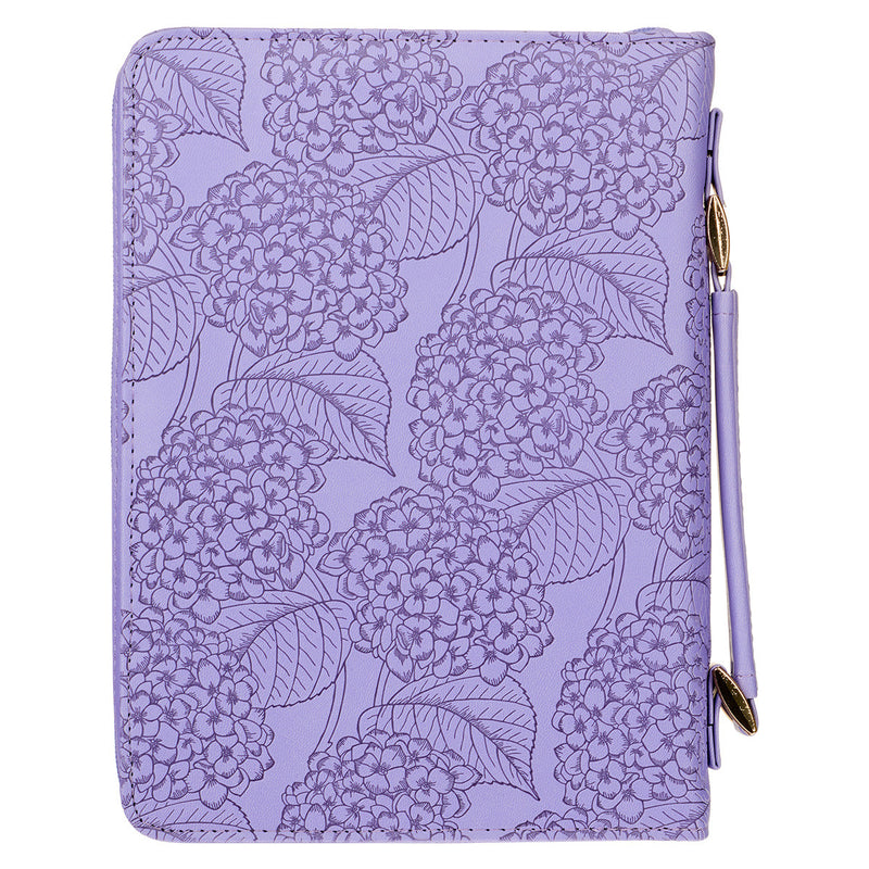 By Grace You've Been Saved Eph. 2:8 Bible Cover Fashion Lilac.