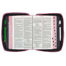 God's Princess 1 Petrus 2:9 Bijbelcover Mode Roze/Paars.