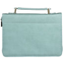 Gered door genade Ef. 2:8 Bijbelcover Fashion Teal. Groot