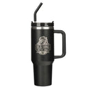 Eph. 6:10 Tumbler w/straw SS Black