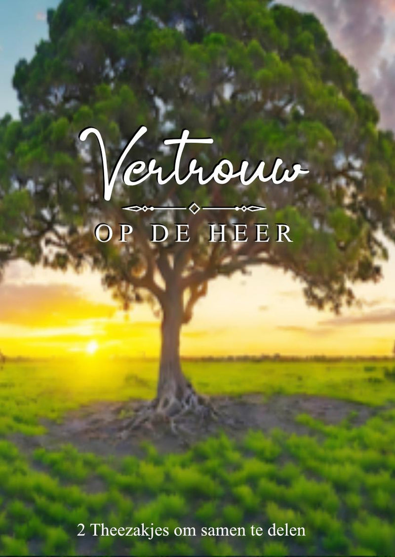 Vertrouw in de Heer theedoosje