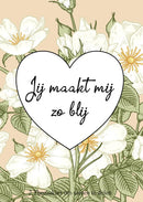 Jij maakt mij zo blij theedoosje