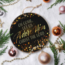 Adore Him Ceramic Christmas Decoration