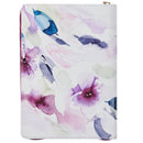 Trust in the Lord Prov. 3:5 Journal Classic Zip Purple Floral