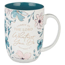 Commit to the Lord Prov. 16:3 Mug Teal