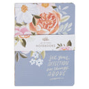 Floral Set Your Affection Col. 3:2 Notebook Set 3pc LG