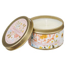 Strength & Dignity Prov. 31:25 Tin Candle Floral Pink