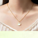 Mustardseed stainless steel necklace gold