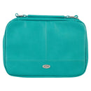 Ichthus Badge Bible Cover Organizer Two-fold Light Turquoise w/