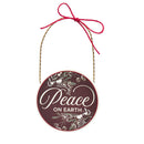 Ornament Round Peace on Earth