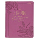 Strong and Courageous Josh. 1:9 2026 18-Month Planner