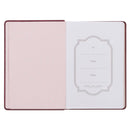 With God Matt. 19:26 Journal Classic Burgundy