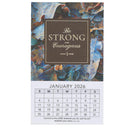 2026 Mini Magnetic Calendar Be Strong