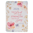  The Lord is my Strength 2026 Spiral Weekly Planner