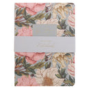 Notebook Set 3pc LG Strong & Courageous Floral Josh 1:9