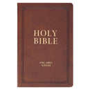 KJV Bible Gift Faux Leather Brown