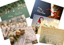 Christmas card package traditional