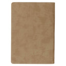 Be Strong and Courageous Lion Tan Faux Leather Journal with Zipper Closure - Joshua 1:9