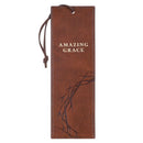 Crown of Thorns/Amazing Grace Isa. 53:5 Bookmark Faux Leather