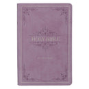 KJV Bible Reader's Edition XL print Faux Leather Purple