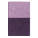 KJV Giant Print Faux Leather Purple Two-tone