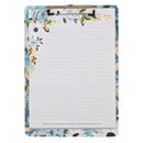 Be Joyful in Hope Rom. 12:12 Clipboard w/ Pad Blue