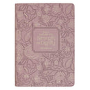 Mauve She Is Clothed With Strength And Dignity Prov. 31:25 Journal Classic Dusty