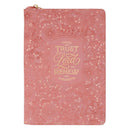 Those Who Trust In The Lord Isa. 40:31 Journal Classic Zip Coral