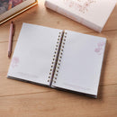 Walk By Faith 2 Cor. 5:7 Journal Spiral White Floral