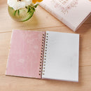 Dusty Mauve Floral Be Joyful 1 Thess. 5:16 Journal Spiral