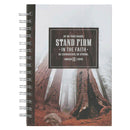 Stand Firm In The Faith 1 Cor. 16:13 Journal Spiral Brown
