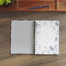 It Is Well With My Soul Journal Spiral Blue Floral