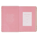 KJV Bible Compact LP Faux Leather, Pink