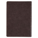 KJV Study Bible LP Faux Leather, Two-tone Brown
