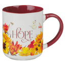 Love, Hope, Pray, Be Still Mug Set 4 pc