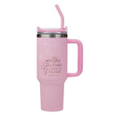 With God All Things Matt. 19:26 Tumbler SS Pink
