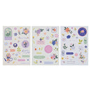 Bloom Wildly 3 sheets Stickers
