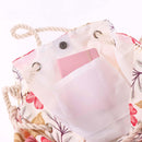 Blessed Tote Canvas Tan/White Floral Printed