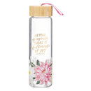 Your Presence There Is Fullness Of Joy Ps. 16:11 Water Bottle Glass In