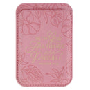 With God All Things Matt. 19:26 Phone Wallet Magnetic Pink