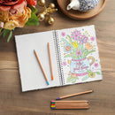 Coloring through the Psalms Coloring Book Spiral